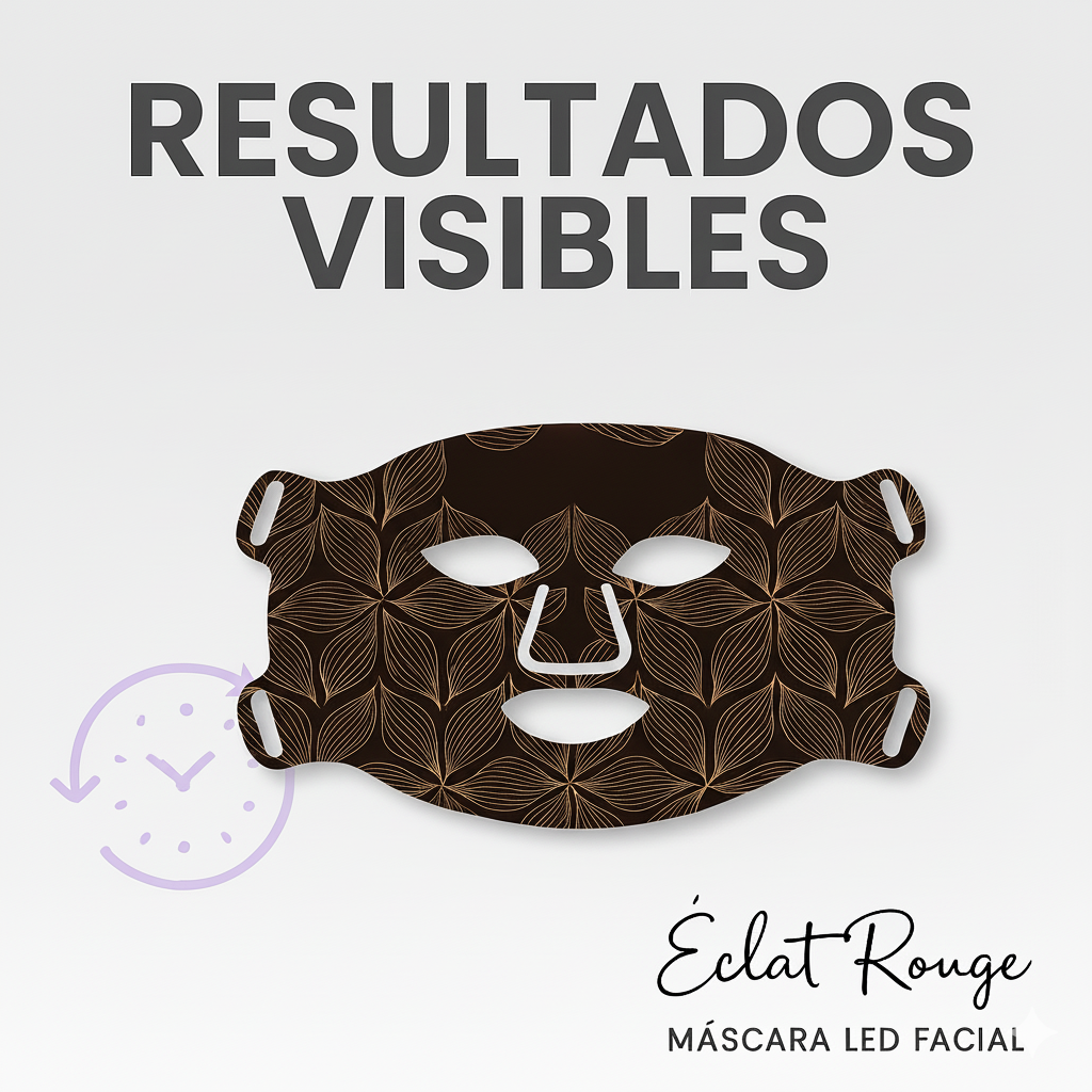 Éclat Rouge - Máscara facial luz roja